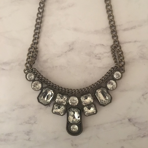 Statement piece necklace vintage Art Deco look - Picture 2 of 3